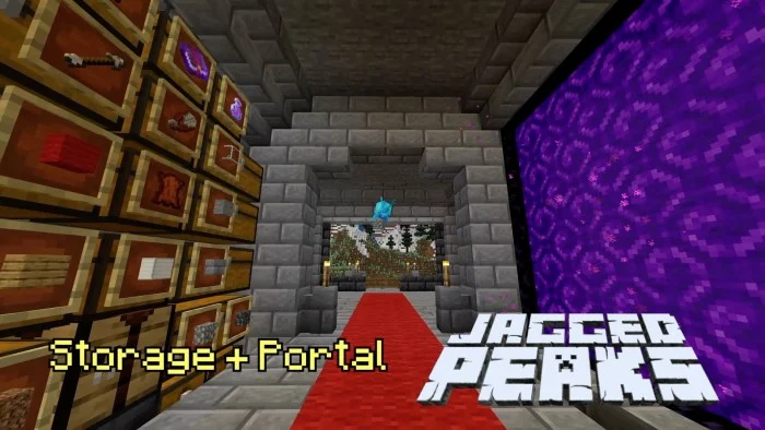 Legit Survival - Jagged Peaks Minecraft screenshot 2