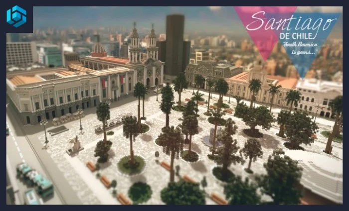 Santiago de Chile Minecraft screenshot 1