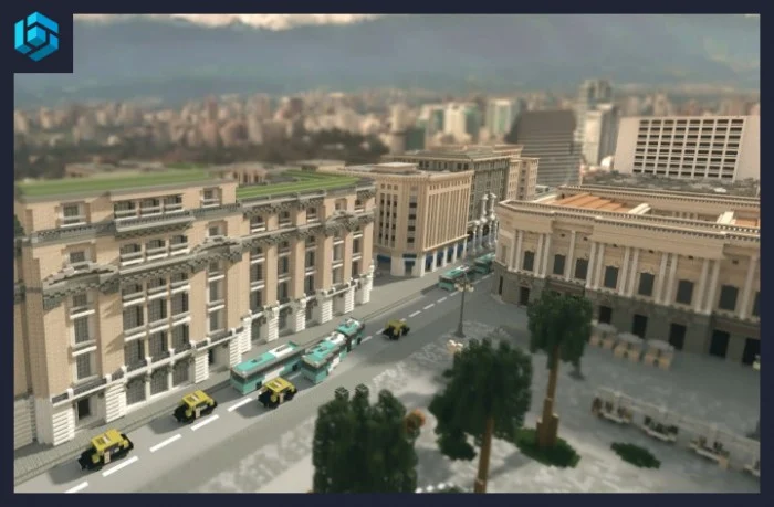 Santiago de Chile Minecraft screenshot 2