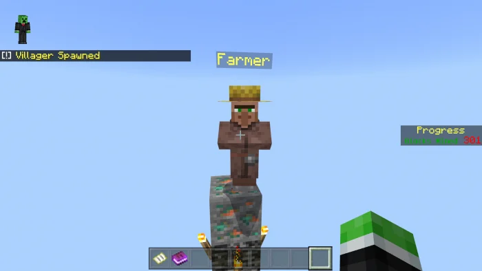 One Block Skyblock Minecraft screenshot 4