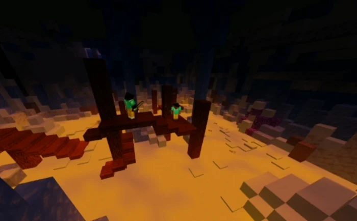 Ice Parkour Minecraft screenshot 2
