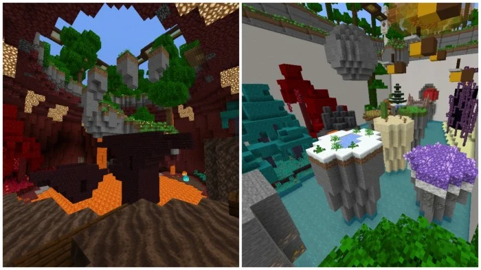 Parkour Corridor 3 Minecraft screenshot 1