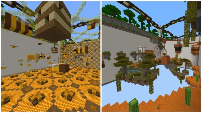 Parkour Corridor 3 Minecraft screenshot 2