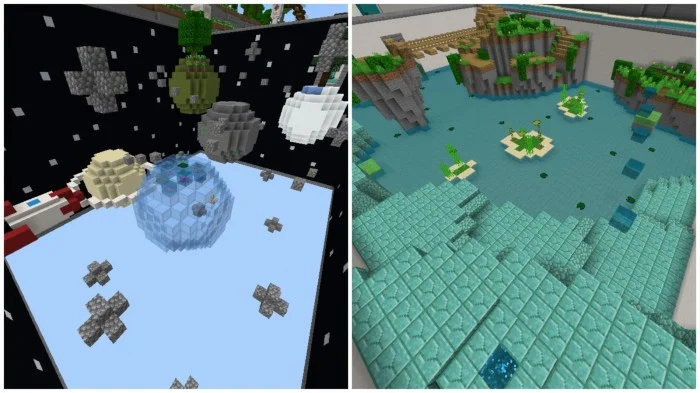 Parkour Corridor 3 Minecraft screenshot 3