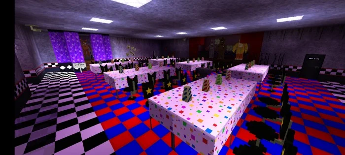 FNaF Five Nights at Freddy Minecraft screenshot 2