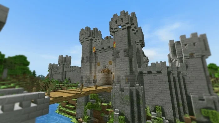 Realistic Medieval Castle Minecraft screenshot 1