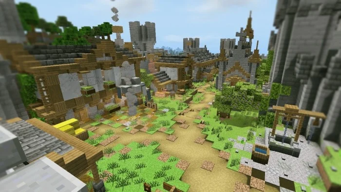 Realistic Medieval Castle Minecraft screenshot 2