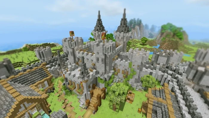 Realistic Medieval Castle Minecraft screenshot 3