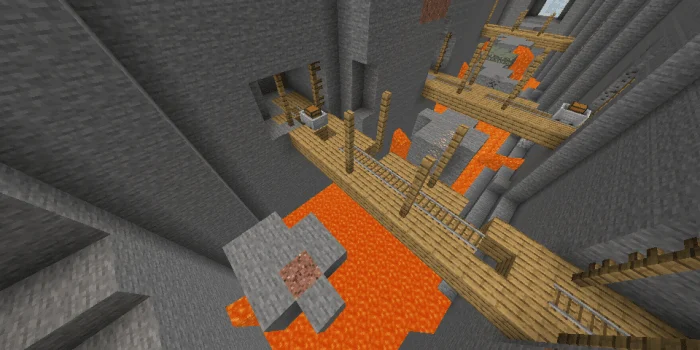 PARKOUR 3D Minecraft screenshot 1