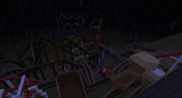 Roller Coaster Town V3 Minecraft screenshot 3