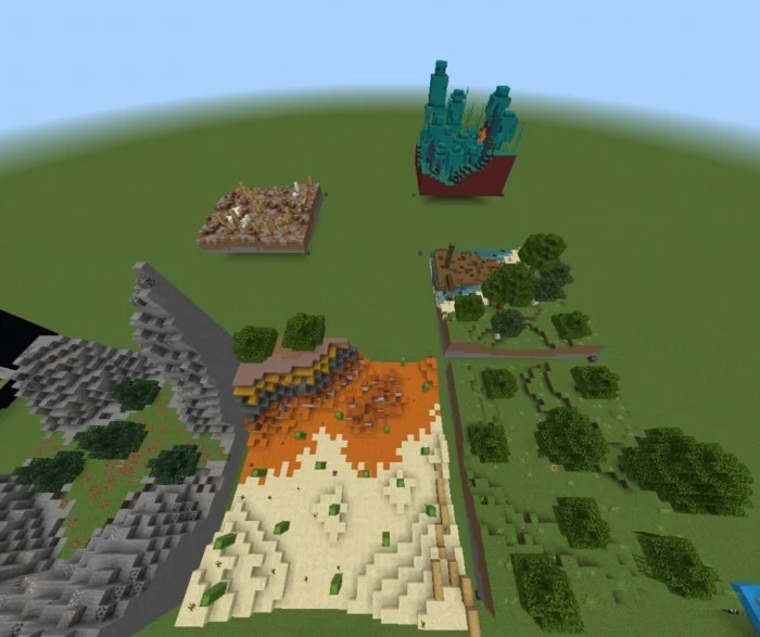Bedrock Chunk Defense Minecraft screenshot 1