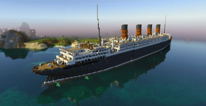 RMS Aquitania Minecraft screenshot 1