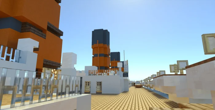 RMS Aquitania Minecraft screenshot 2