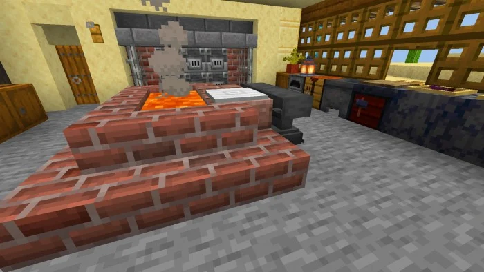 Desert Starter Village Minecraft screenshot 1