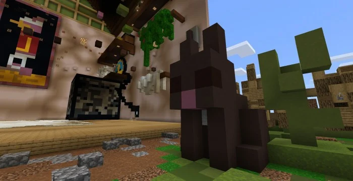 Mega House - Garden Minecraft screenshot 2