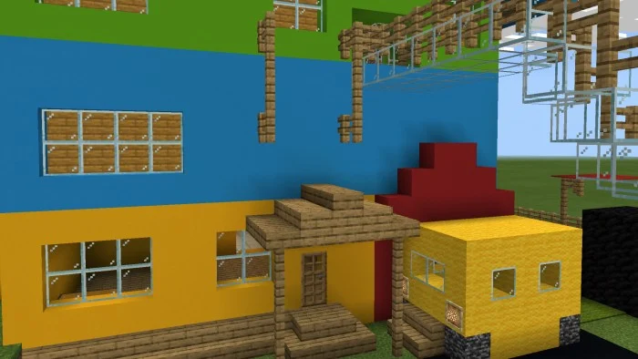 Two Neighbors Two Houses Minecraft screenshot 2