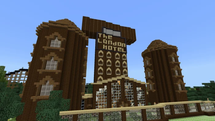 Savanna Paradise Resort Minecraft screenshot 2