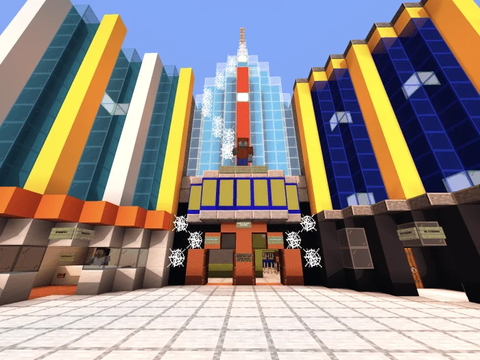 Custom Universal Park Minecraft screenshot 1