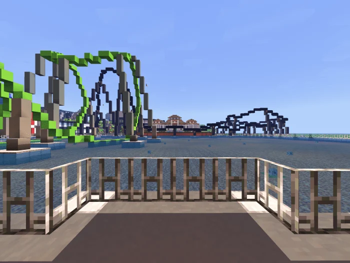 Custom Universal Park Minecraft screenshot 2