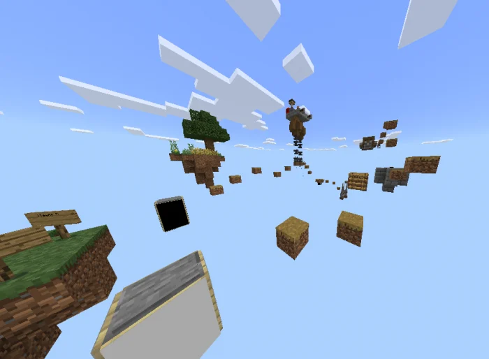 2 Players | Parkour Minecraft screenshot 1