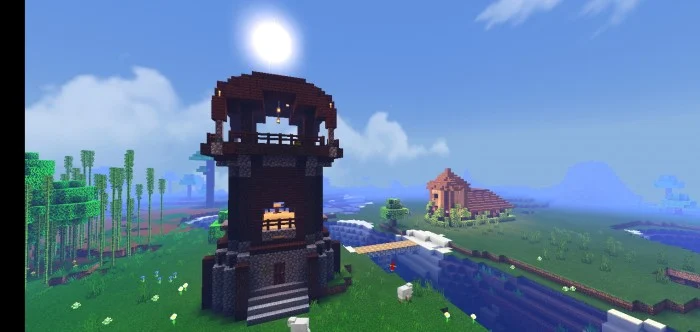 Forest House Minecraft screenshot 1