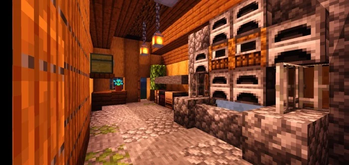 Forest House Minecraft screenshot 2