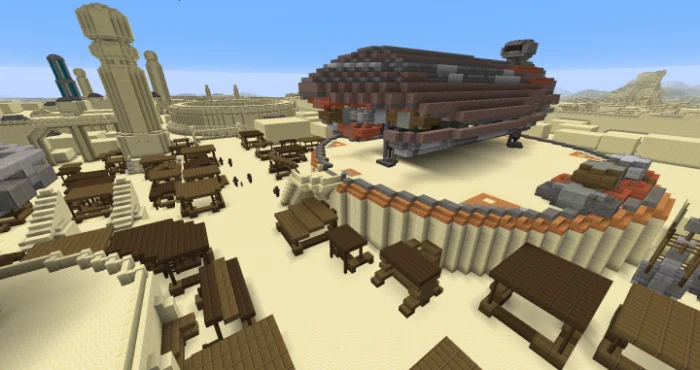 TATOOINE - Star Wars Minecraft screenshot 3