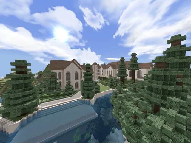 Massive Mansion Minecraft screenshot 2