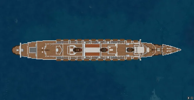 RMS Queen Mary Minecraft screenshot 2
