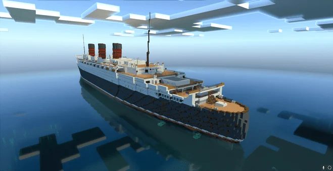 RMS Queen Mary Minecraft screenshot 3