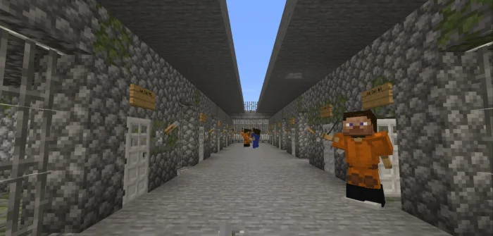 Prison Map - Cops and Robbers Minecraft screenshot 1