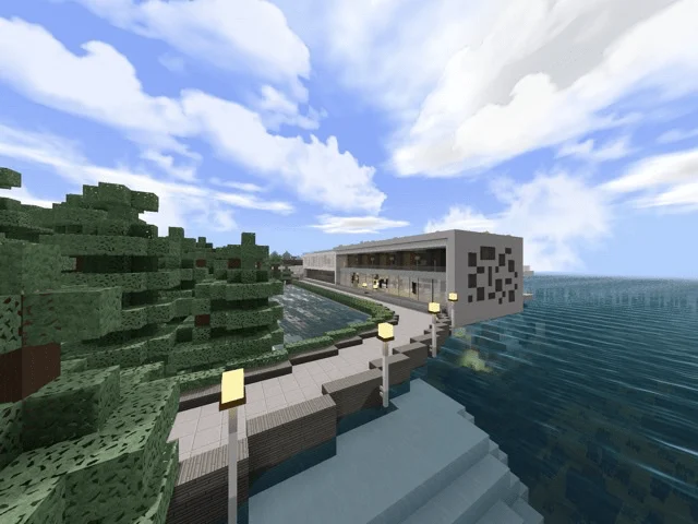 Cedar Estates - Modern Mansion Minecraft screenshot 2