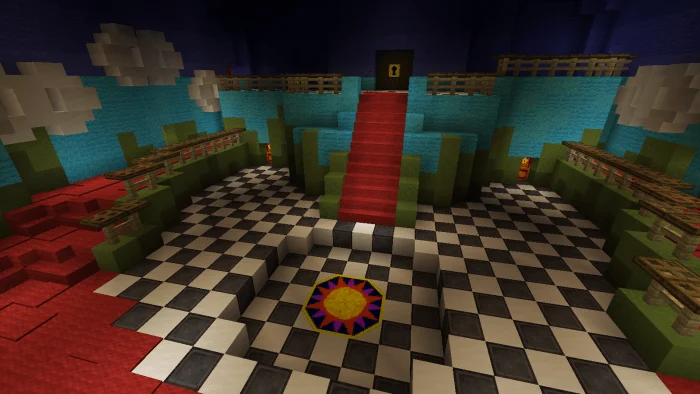 Super Mario 64 (Princess Peach's Castle) Minecraft screenshot 2
