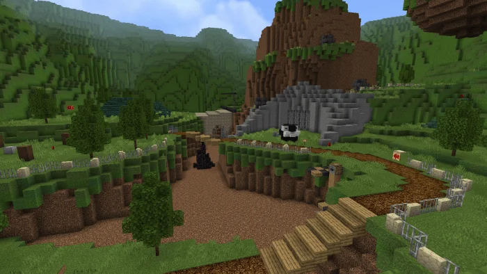 Super Mario 64 (Princess Peach's Castle) Minecraft screenshot 3