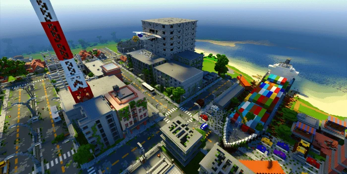 Zombiepolis - A Post Apocalyptic City Minecraft screenshot 2