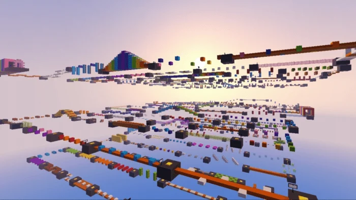 Easy Parkour 1.1 Minecraft screenshot 1
