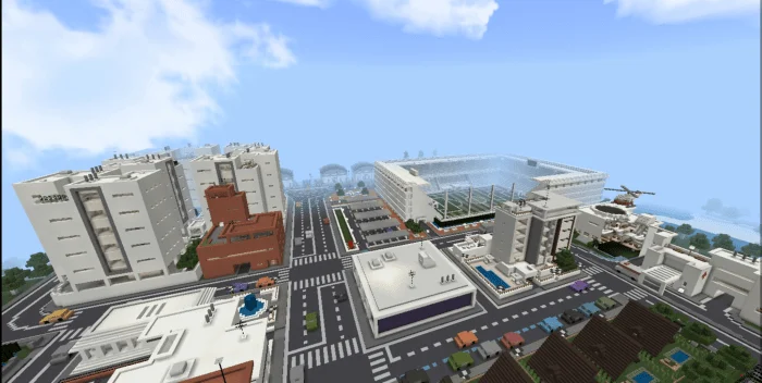 MISELVILLE CITY 4.0 Minecraft screenshot 1
