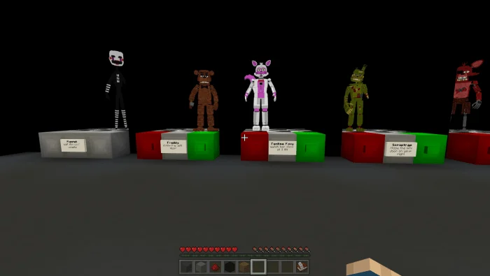 Five Nights At Freddy's Halloween Edition Minecraft screenshot 1