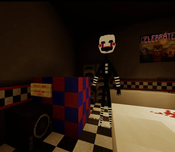 Five Nights At Freddy's Halloween Edition Minecraft screenshot 3