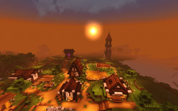 Cortezerino's Japanese Village Minecraft screenshot 2