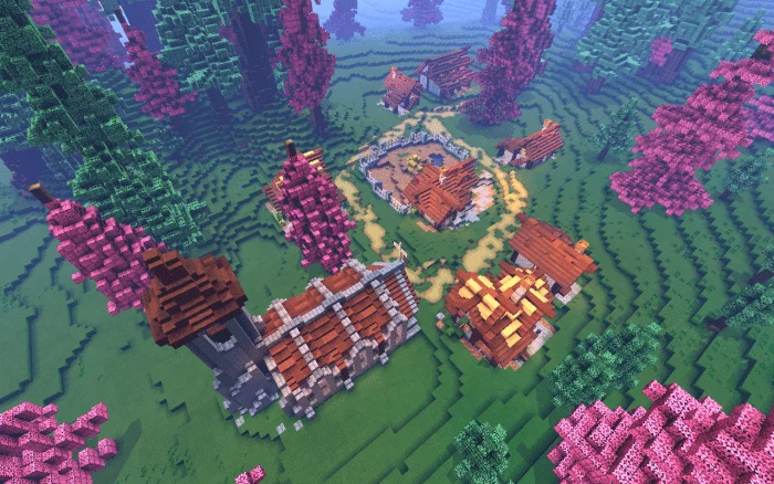 Spruce Forest Minecraft screenshot 3