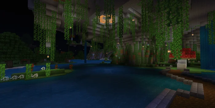 Moth's Mushroom Home Minecraft screenshot 1