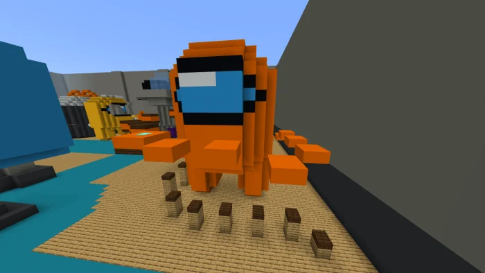 Among Us 2 Airship Minecraft screenshot 1