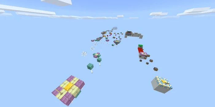 Droid Parkour Minecraft screenshot 1