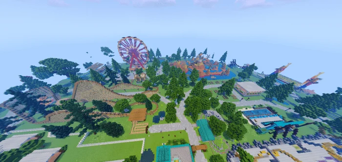 Galaria Park Minecraft screenshot 3