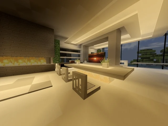 Island Mansion House With Secret Bunker Minecraft screenshot 1