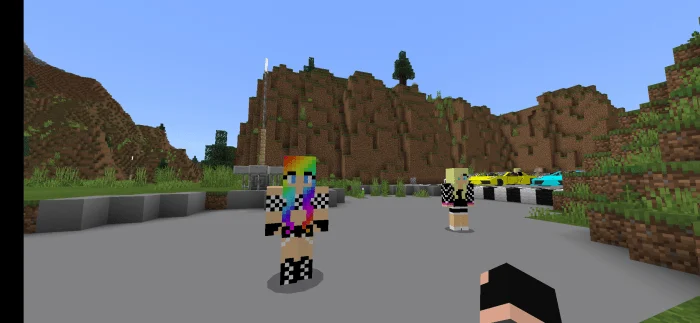 Racing Cars Minecraft screenshot 2