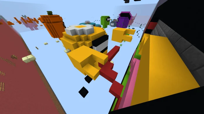 Among Us Parkour Minecraft screenshot 1