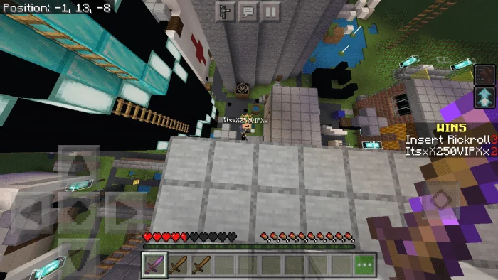 Sword Battle Wars Minecraft screenshot 1