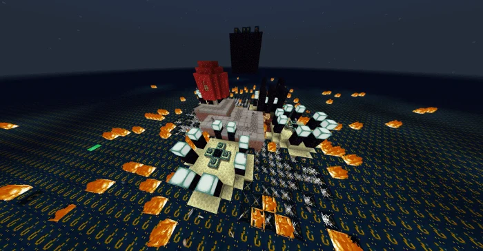 Flat Lucky Worlds Minecraft screenshot 1